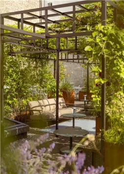 3daysofdesign 2025 Muuto Spaces Overview Muuto Courtyard Settle Linear Steel Coffee Table Ease Portable Lamp_ 550x550 