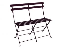 Fermob Bistro 2bench_CERISE_NOIRE