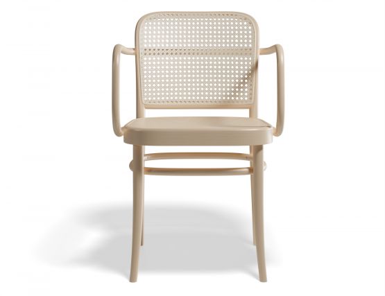 811 Armchair Caneback Beechnatural Front