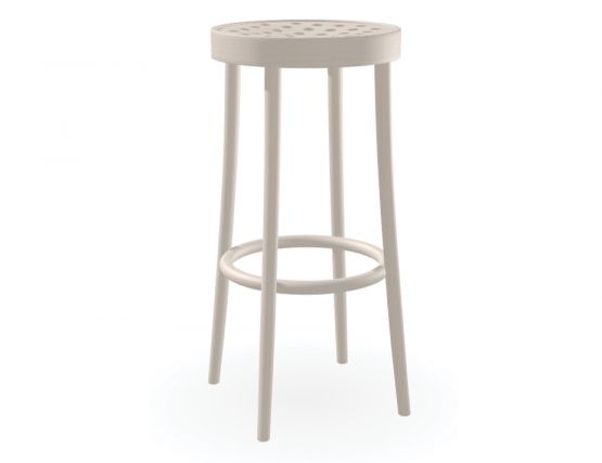 822 Barstool 80cm White Powder