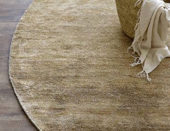 Anchorage Woven Round Rug Sand Dune 250cm by Baya image
