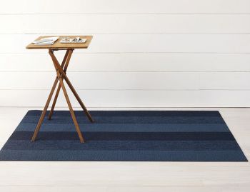 Shag Bay Blue Marbled In/Outdoor Floor Mat by Chilewich image