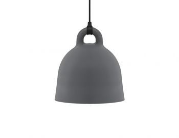 Grey Bell Pendant Lamp by Andreas Lund & Jacob Rudbeck for Normann Copenhagen image
