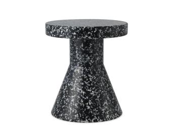 Bit Stool Cone Black & White by Simon Legald for Normann Copenhagen image
