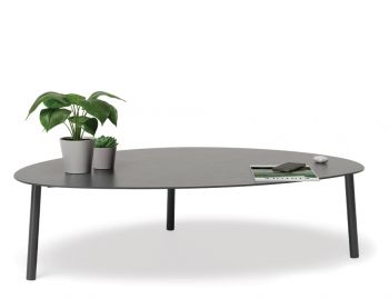 Cetara Outdoor Large Coffee Table Matt Charcoal by Bent Design image