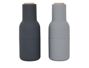 Bottle Grinder Set Cool Grey by Norm Architects for Menu image
