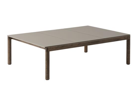 Couple Coffee Table 120 Taupe Dk Oil Plain
