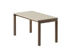 Couple Coffee Table 40 X 84 X 40 Dk Stain Sand Plain 1 