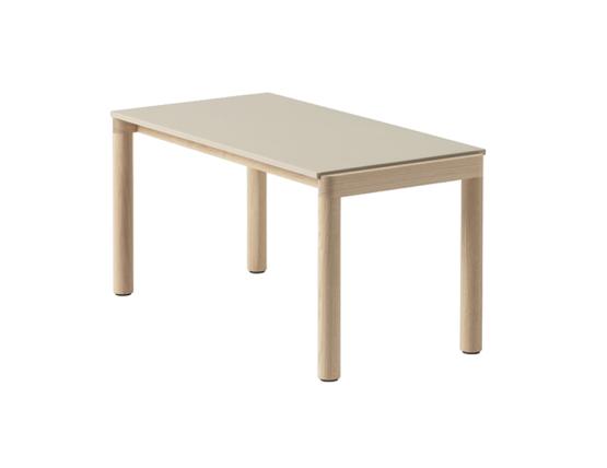 Couple Coffee Table 40 X 84 X 40 Oak Sand Plain 1