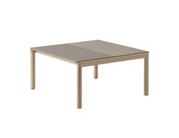 Couple Coffee Table Med Taupe Oak 7