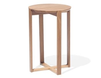 Tall Delta Natural Solid Oak Coffee Tables by Kai Stania for TON image