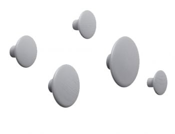 Grey The Dots (Set of 5) by Lars Tornoe for Muuto  image