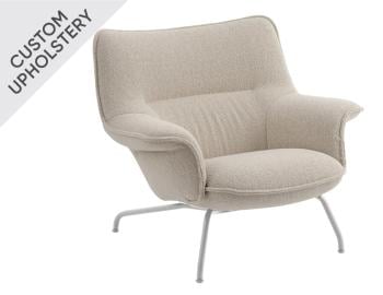 Doze Lounge Chair Low Back Tube Base by Anderssen and Voll Muuto image