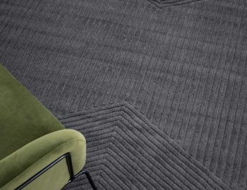 Elm Handloomed Rug Ink image