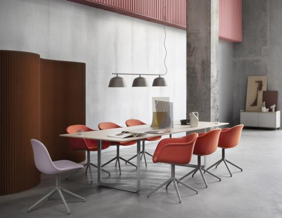 Fiber Chair Upholstered Swivel 6