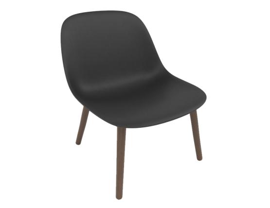 Fiber Lounge Chair Wood 8