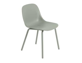 Fiber Side Outdoor Chair in Dusty Green by Iskos Berlin Muuto image