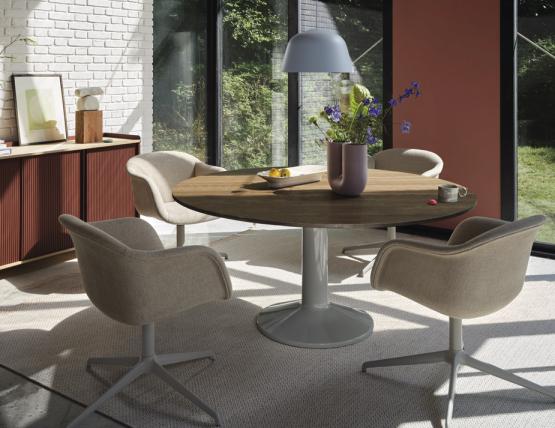 Fibersoft Armchair Swivel 6