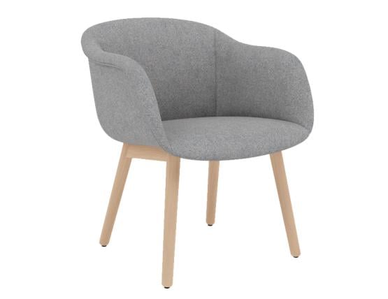 Fibersoft Armchair Wood 5