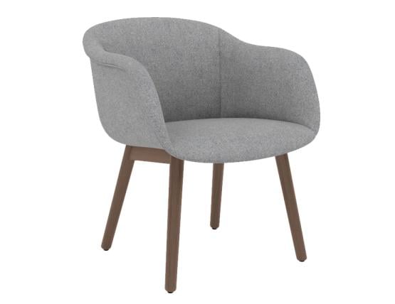 Fibersoft Armchair Wood 7