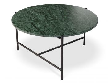Nexus Green Guatemala Marble Round Coffee Table by Bent Design image