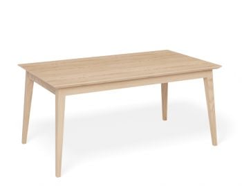 Natural Jylland Solid European Oak Extendable 160cm to 220cm Dining Table by Mads Johansen for TON image