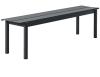 Linear Steel Bench / 170 X 34 CM / Anthracite Black
