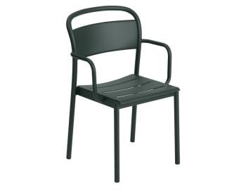Linear Steel Armchair in Dark Green by Thomas Bentzen for Muuto image