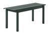 Linear Steel Bench / 110 X 34 CM / Dark Green