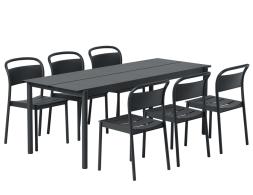 Linear Range Side Chair Black1