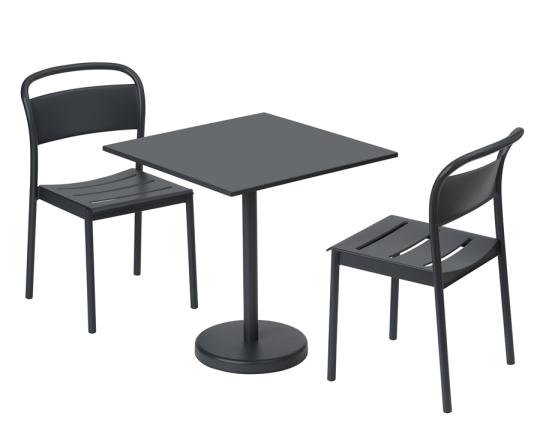 Linear Range Side Chair Black5
