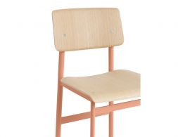 Loft Stool_0003_Loft Bar Stool Detail Dusty Rose Oak Muuto 5000x5000 Hi Res