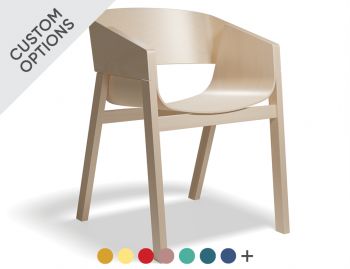 Merano Armchair Veneer Seat and Back by Alex Gufler for TON image