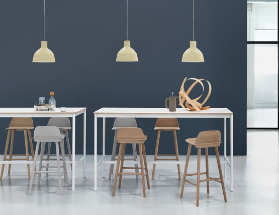 Nerd Stool_0002_Base High Table White Plywood Unfold Beige Green Nerd Bar Stool Grey Oak Corky Platform Tray Push Org