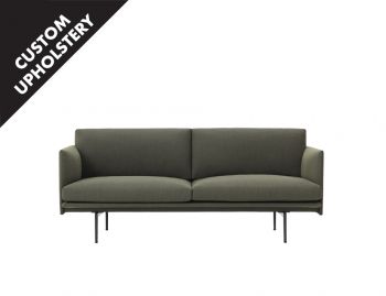 Outline 2 Seat Fabric Sofa by Anderssen & Voll Muuto image