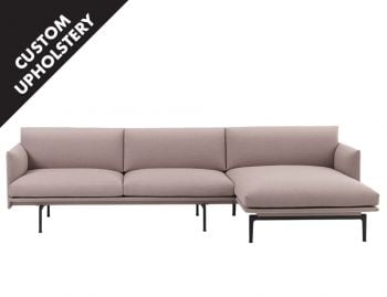 Outline Chaise Fabric Sofa by Anderssen & Voll Muuto image