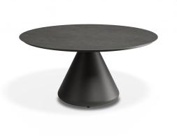 P 1 Kora Coffeetable 90cm Charcoal Basalt