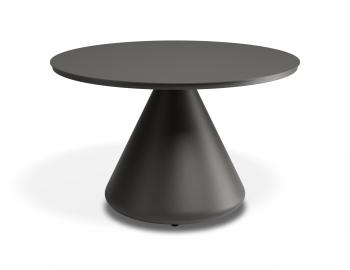 Kora Outdoor Coffee Table 71cm Dia Matt Charcoal by Bent Design image
