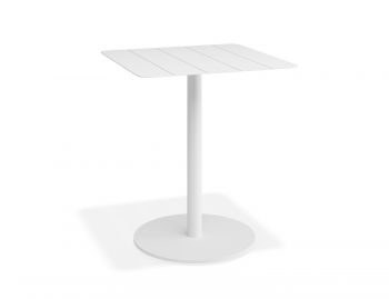 Roku Cafe Table Matt White by Bent Design image