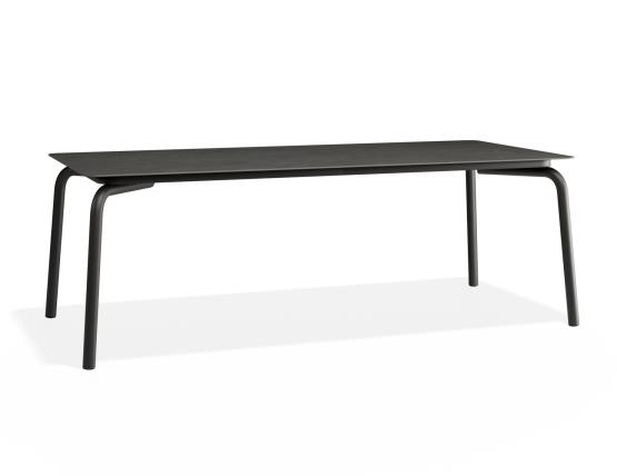 P 1 Roku Diningtable 220x100 Basalt Charcoal