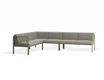 Seville Config C - Green Outdoor Corner Sofa by Bent Design image