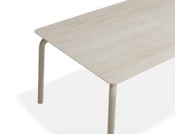 P 4 Roku Diningtable 220x100 Dune Latte