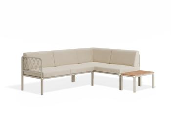 Seville Config G - Latte Outdoor Corner Sofa by Bent Design image