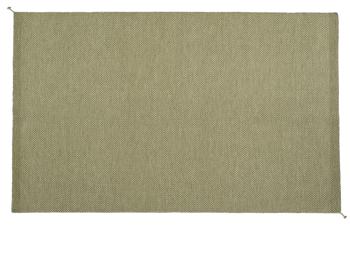 Ply Rug Moss Green 100% Recycled Polyester by Margrethe Odgaard for Muuto image