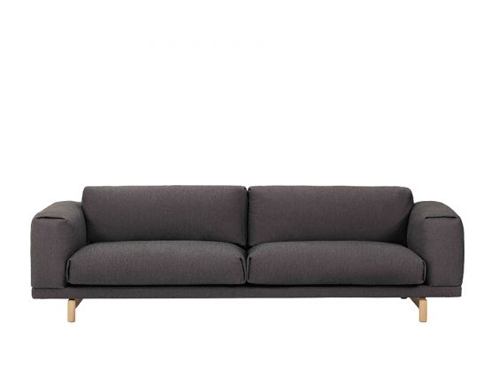 Rest 3seater Darkgrey