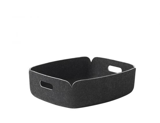 Restore Tray Black Melange