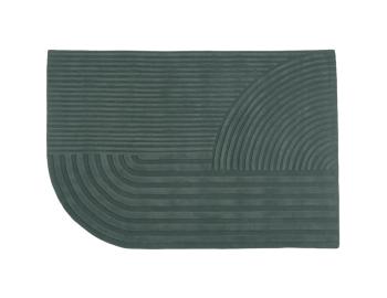 Revelo Rug Dark Green by Studiopepe for Muuto image