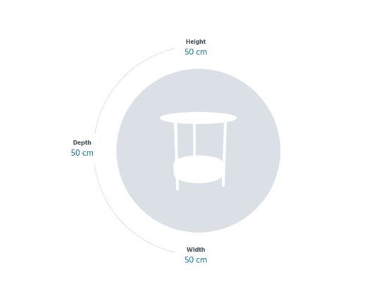 Salsa Side Table Specs