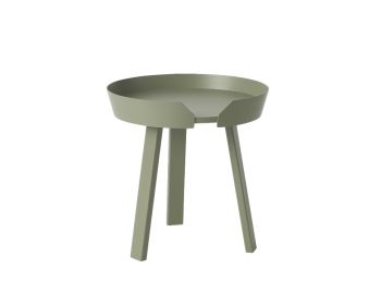 Dusty Green Around Coffee Table Small by Thomas Bentzen for Muuto image