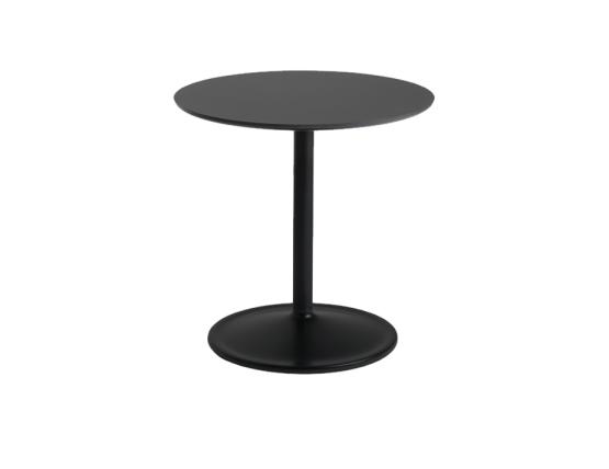 Soft Side Table 48 X 48 Black 